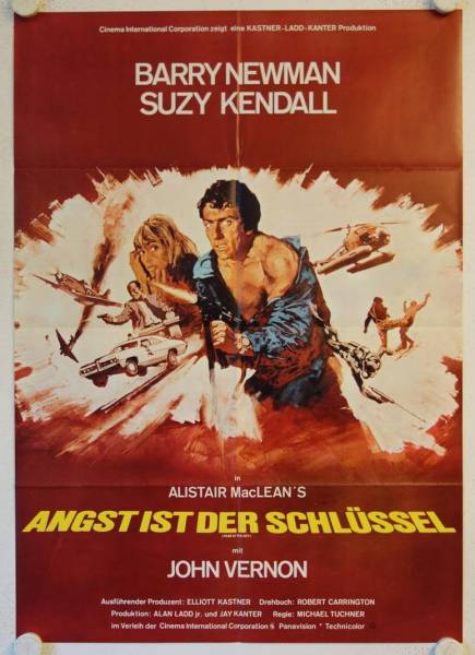 Angst ist der Schlüssel originales deutsches Filmplakat